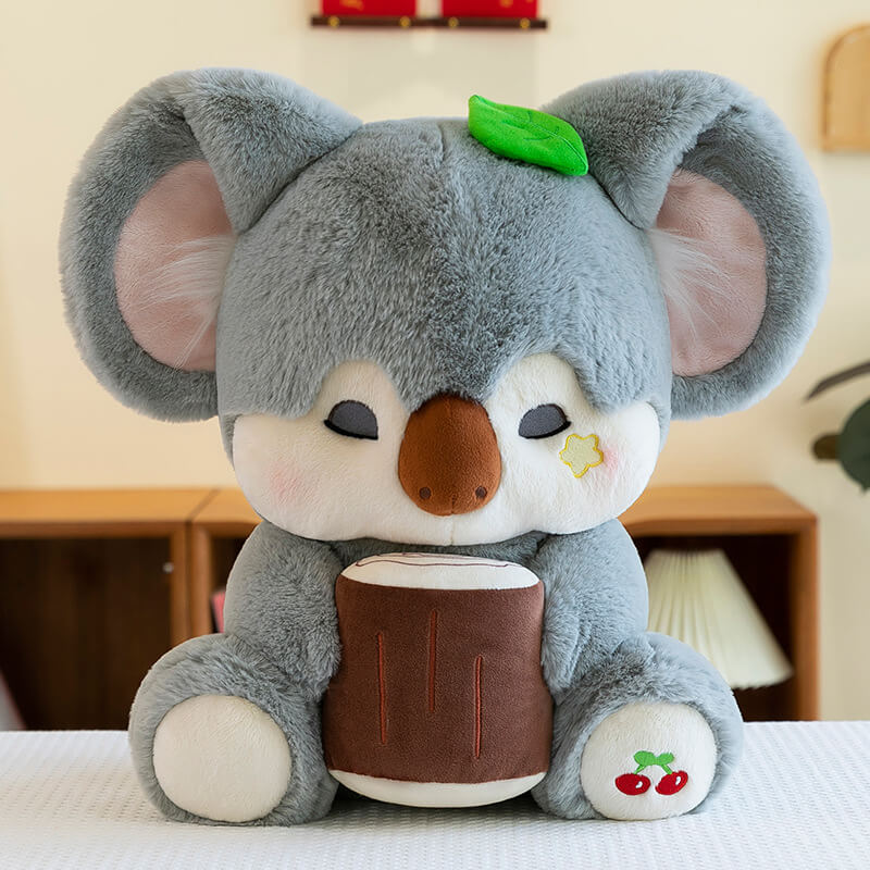 Wholesale High Quality Cute Koala Plush Toy  Baby Sleeping Artifact Stuffed Animal Home Decoration Kids Gift 13