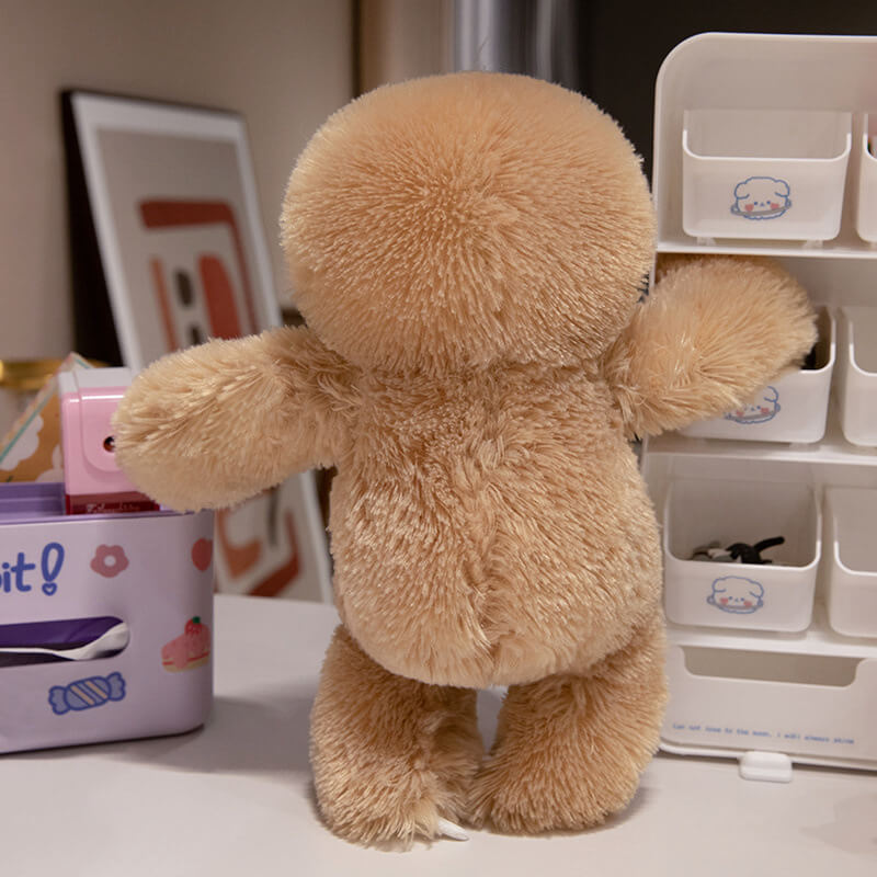 EN STOCK Vente en gros de peluches paresseux géantes Kawaii douces de 35/50 cm - Oreiller et peluche paresseux confortables et mignons 14