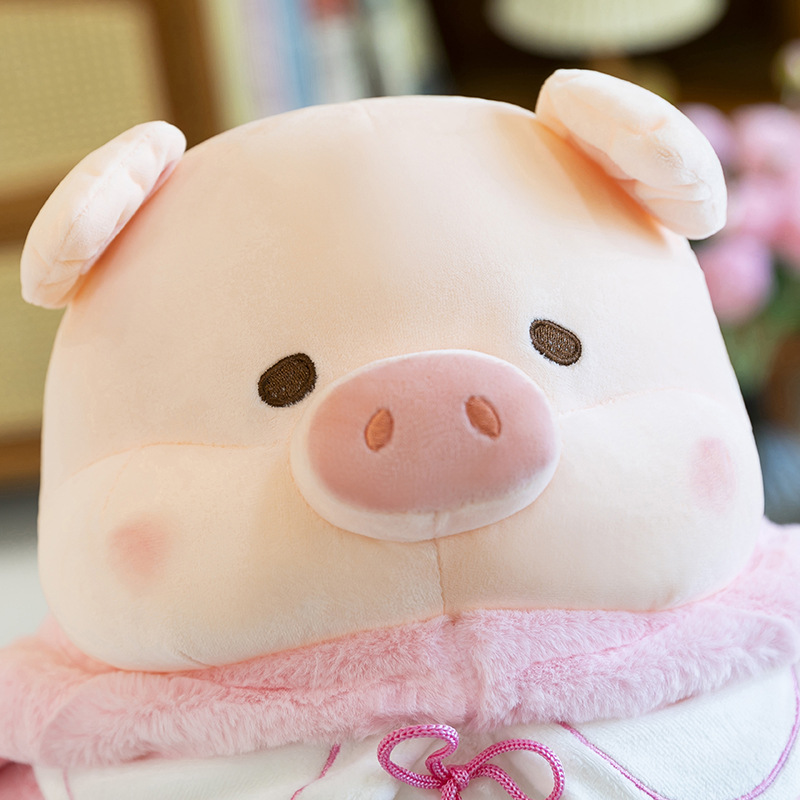 Wholesale CPC CE Kawaii Pig Plush Toys Piggy Cartoon Pillow Stuffed Animals Plush Toy Pillow For Birthday Gift 12