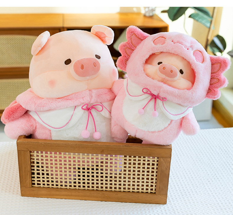 Wholesale CPC CE Kawaii Pig Plush Toys Piggy Cartoon Pillow Stuffed Animals Plush Toy Pillow For Birthday Gift 10