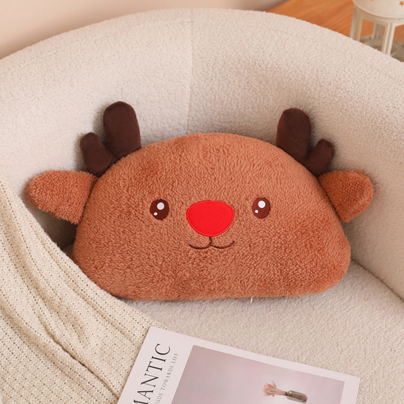 38cm Rudolph the Red nosed Reindeer Christmas Doll Pillow Manufacturer Direct Creative Design 9