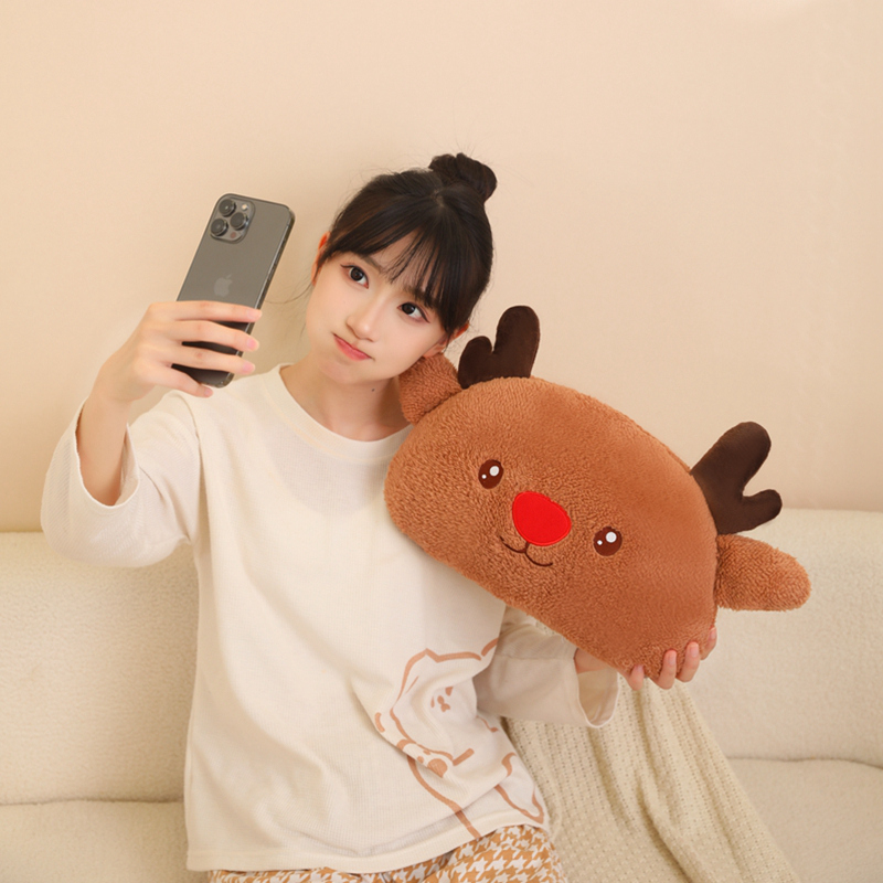 38cm Rudolph the Red nosed Reindeer Christmas Doll Pillow Manufacturer Direct Creative Design 11
