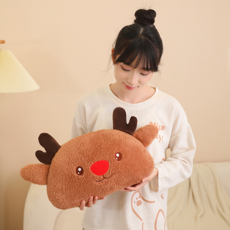 38cm Rudolph the Red nosed Reindeer Christmas Doll Pillow Manufacturer Direct Creative Design 10