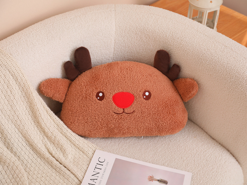 38cm Rudolph the Red nosed Reindeer Christmas Doll Pillow Manufacturer Direct Creative Design 12