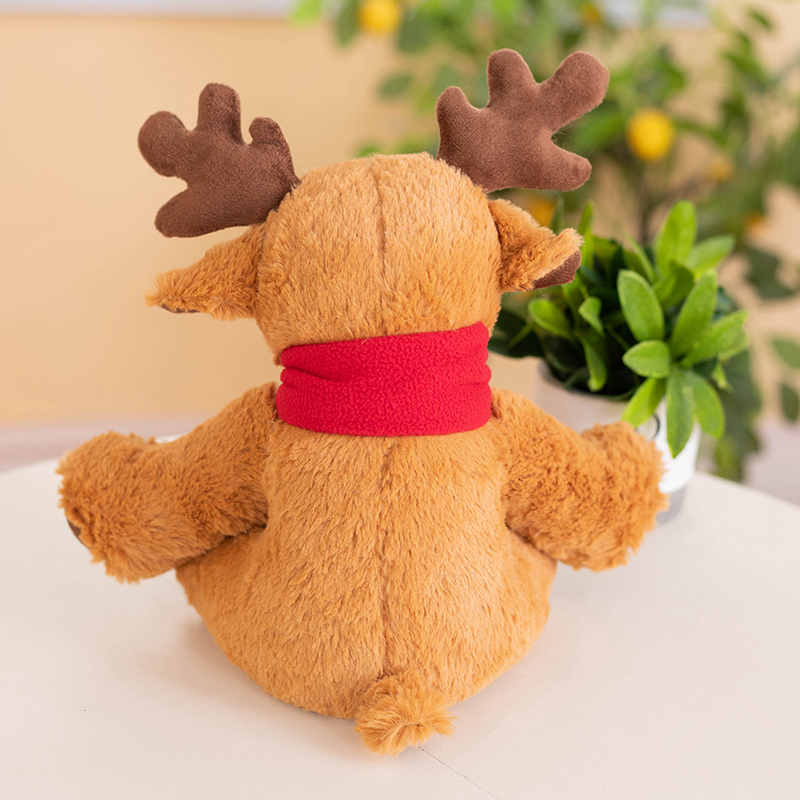 Rudolph le renne au nez rouge, peluche de Noël au design créatif pour embellir l'ambiance de Noël 15