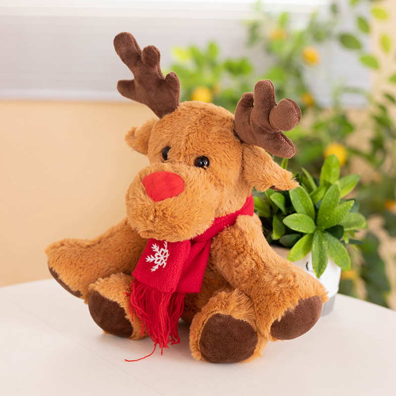 Rudolph le renne au nez rouge, peluche de Noël au design créatif pour embellir l'ambiance de Noël 16