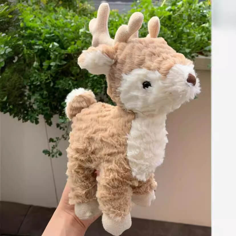 Factory Direct Selling 36cm Cute Elk Doll Stuffed Animal Plush Toy Reindeer Soft Doll Home Decoration 10