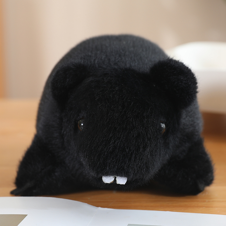 Venta directa de fábrica de juguetes de peluche de ratón populares transfronterizos con tela de piel de visón, juguete de peluche de rata, peluche de alta calidad 14