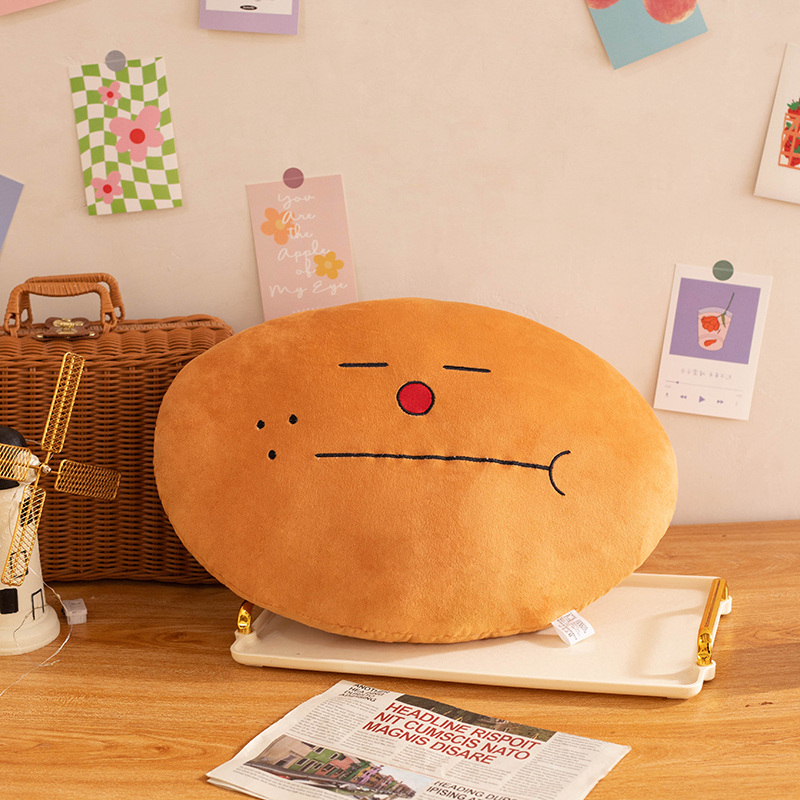 Peluche de patata de 45-50 cm, bonito cojín de patata silencioso, muñeco de peluche, diseño creativo, bonito y cálido para decoración del hogar. 12