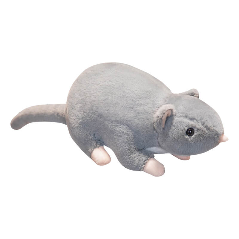 Promotional Wholesale Funny Mice Grey Rats Plush Toy Lifelike Mouse Stuffed Animals Toys Cartoon For Boys And Girls 16