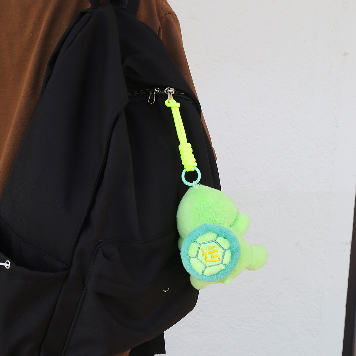 12cm Genuine Cute Transfer Turtle Plush Toy String Rotating Doll Bag Pendant Cute Turtle Doll Key Chain Pendant 16