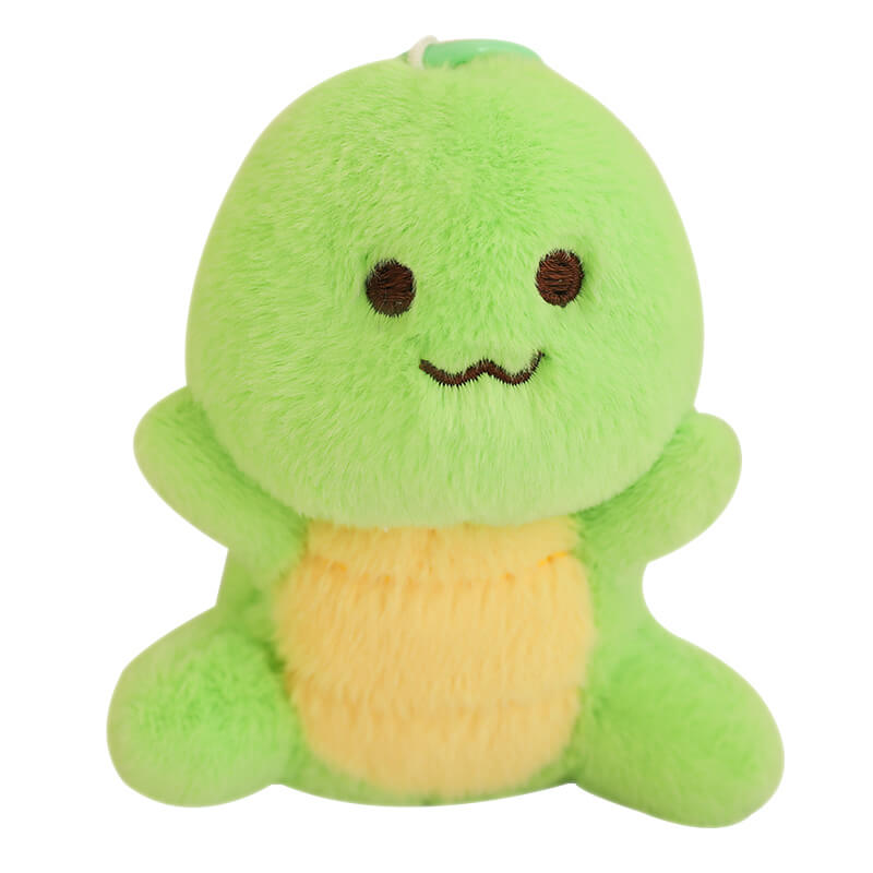 12cm Genuine Cute Transfer Turtle Plush Toy String Rotating Doll Bag Pendant Cute Turtle Doll Key Chain Pendant 15