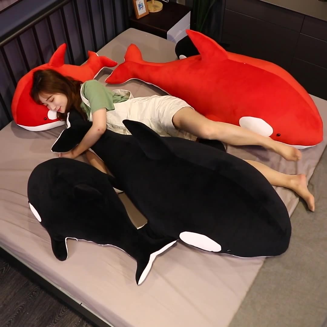 Quality New Customizable Big-sized Plush Killer Whale Cushion Toys Manufacturer | Yortoob 11