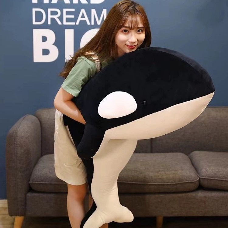 Quality New Customizable Big-sized Plush Killer Whale Cushion Toys Manufacturer | Yortoob 12