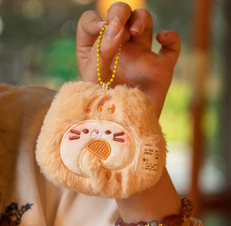 Customized cute cat biscuits animal plush toys children's comfort doll nap pillow sofa backrest holiday gift 11