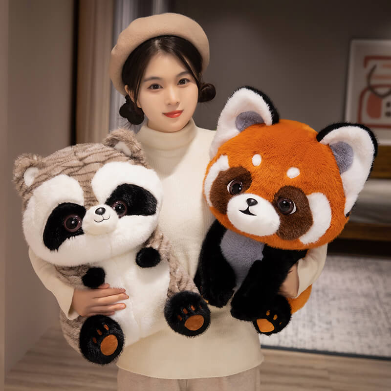 China The Latest Hot-Selling Simulation Raccoon, Koala and Red Panda Decorative Plush Toys manufacturers - Yortoob 9