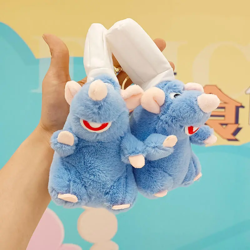 Популярная плюшевая игрушка-крыса для приготовления пищи, подвеска для рюкзака, аксессуары для подвешивания, брелок в виде мышки. 1