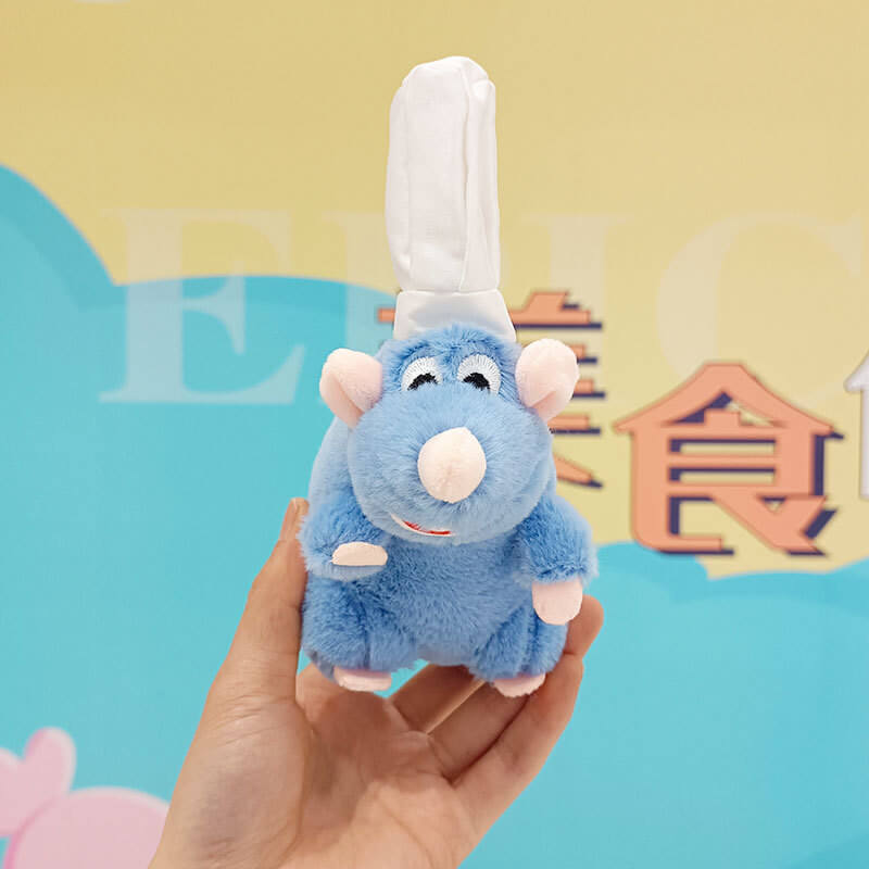 Популярная плюшевая игрушка-крыса для приготовления пищи, подвеска для рюкзака, аксессуары для подвешивания, брелок в виде мышки. 12