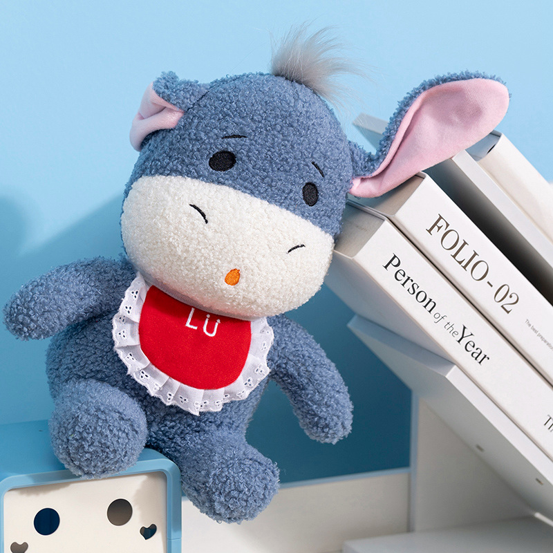 Best Adorable Bulk of Donkey Plush Toys with Bibs Best Companions Stuffed Toy Company - Yortoob 21