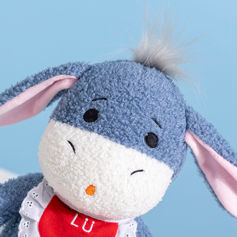 Best Adorable Bulk of Donkey Plush Toys with Bibs Best Companions Stuffed Toy Company - Yortoob 22