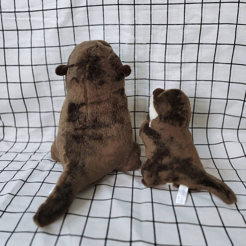 Factory Direct Wholesale Cute Lifelike Soft Otter Plush Toy Sea Stuffed Animal Toy with PP Cotton Filling(20cm /30cm ) 15