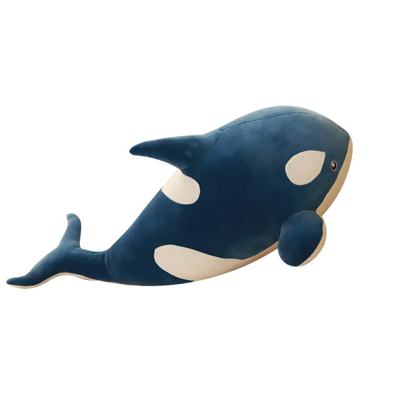 Wholesale Adorable  Real Life Orca Plush Toys Super Soft Stuffed Animal Shark Whale Sea Plush Dolls Gifts For Kids 13
