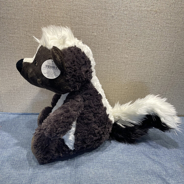 Wholesale Nici Cute Skunk Stuffed Animal Plush Toys White Back Plush Honey Badger Stuffed Children's Gifts(45CM) 13
