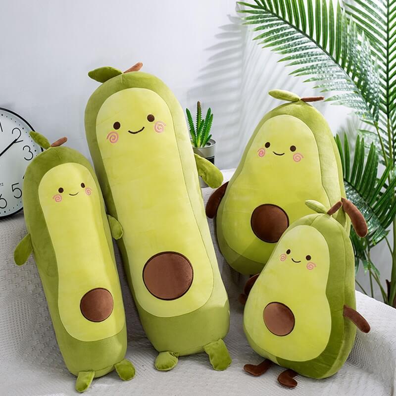 Cute Avocado Plush Toy Doll Stuffed Children's Sleeping Pillow Large Doll Holiday Gift Kawaii Creative Cushion(35-90CM) 8