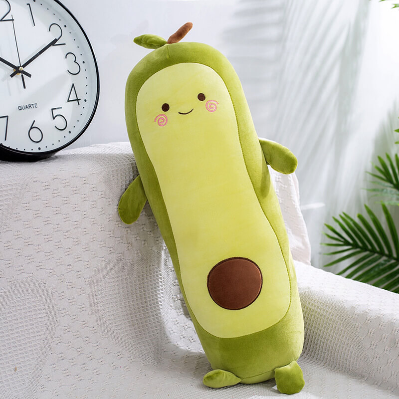 Cute Avocado Plush Toy Doll Stuffed Children's Sleeping Pillow Large Doll Holiday Gift Kawaii Creative Cushion(35-90CM) 11