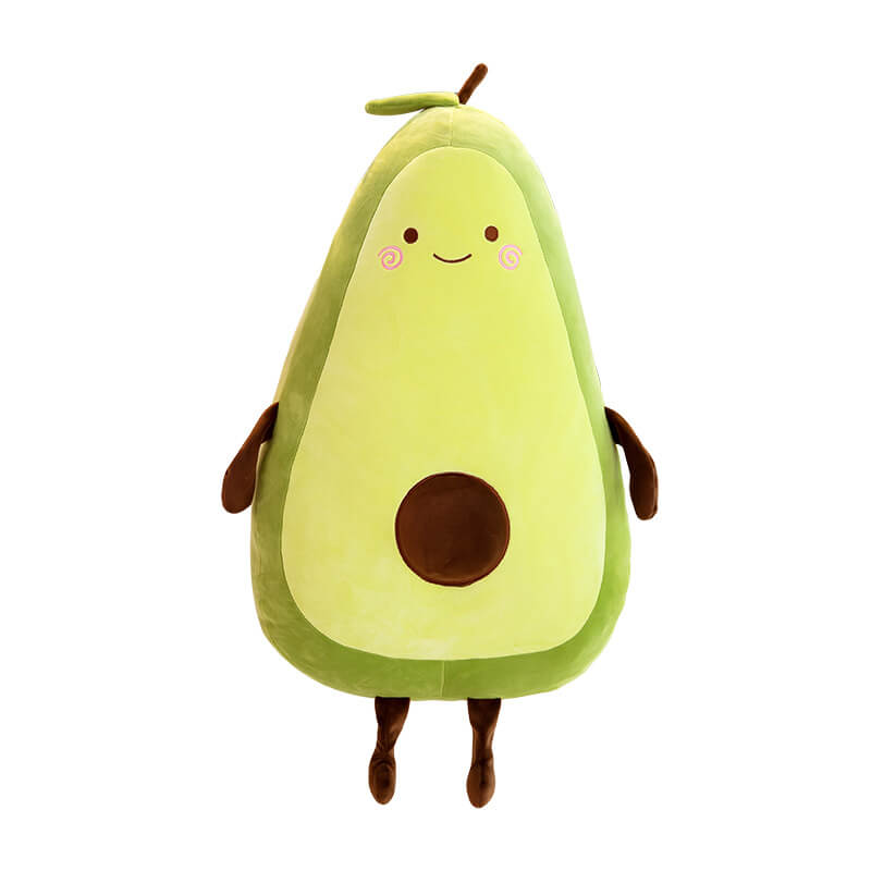 Cute Avocado Plush Toy Doll Stuffed Children's Sleeping Pillow Large Doll Holiday Gift Kawaii Creative Cushion(35-90CM) 17