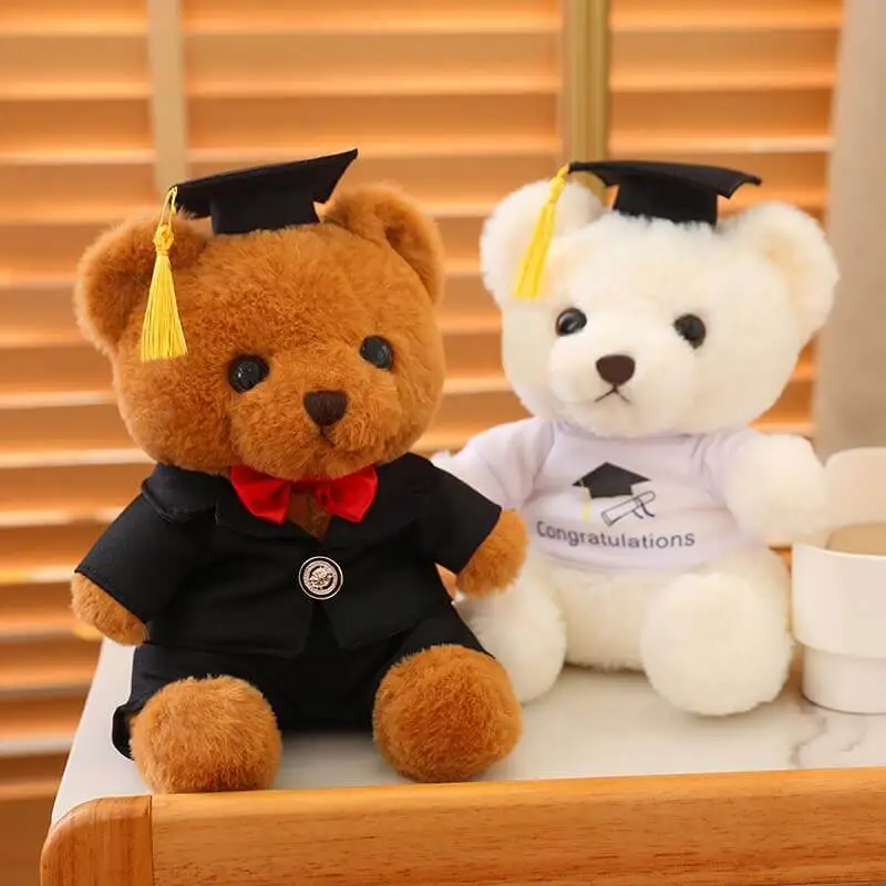 Graduation Plush Toy  Kawaii Doctor Teddy Bear  Cute Stuffed Soft Animals Bears Graduation Gifts 1