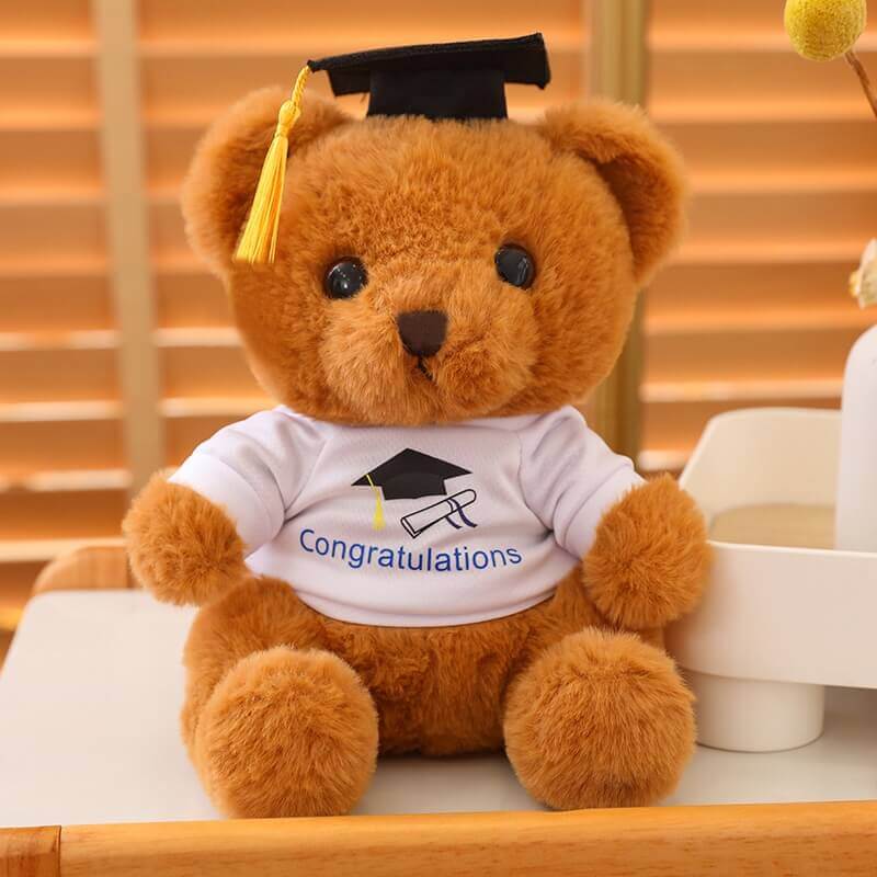 Graduation Plush Toy  Kawaii Doctor Teddy Bear  Cute Stuffed Soft Animals Bears Graduation Gifts 11