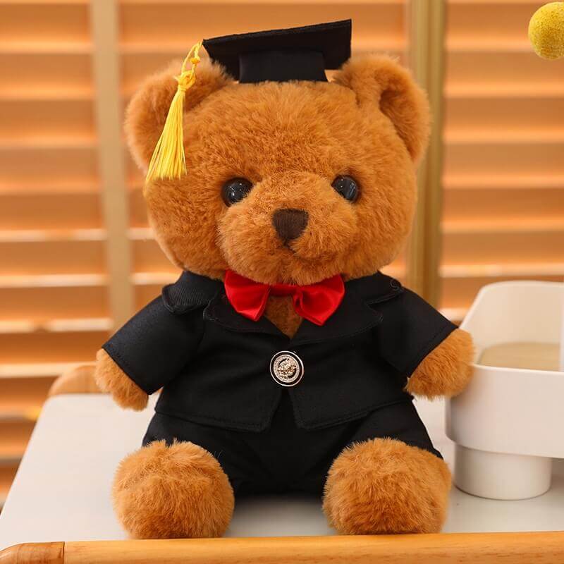 Graduation Plush Toy  Kawaii Doctor Teddy Bear  Cute Stuffed Soft Animals Bears Graduation Gifts 12