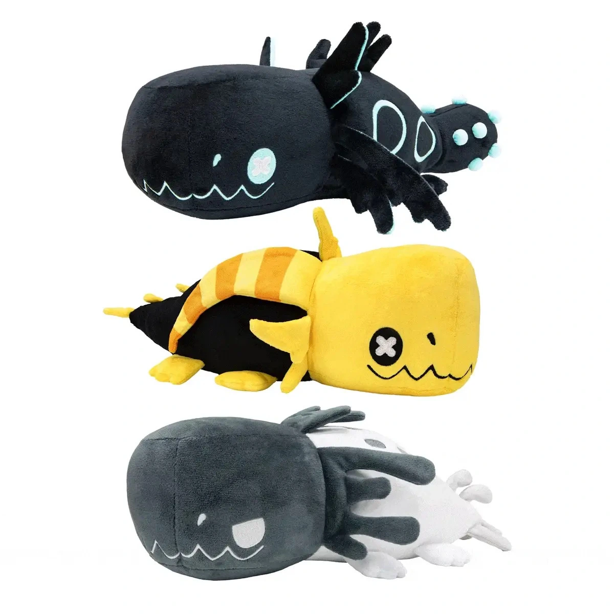 Rain World Plush Glowing Yellow Lizard PlushiesNew Anime Game Soft Stuffed Plush Doll (25cm) 1