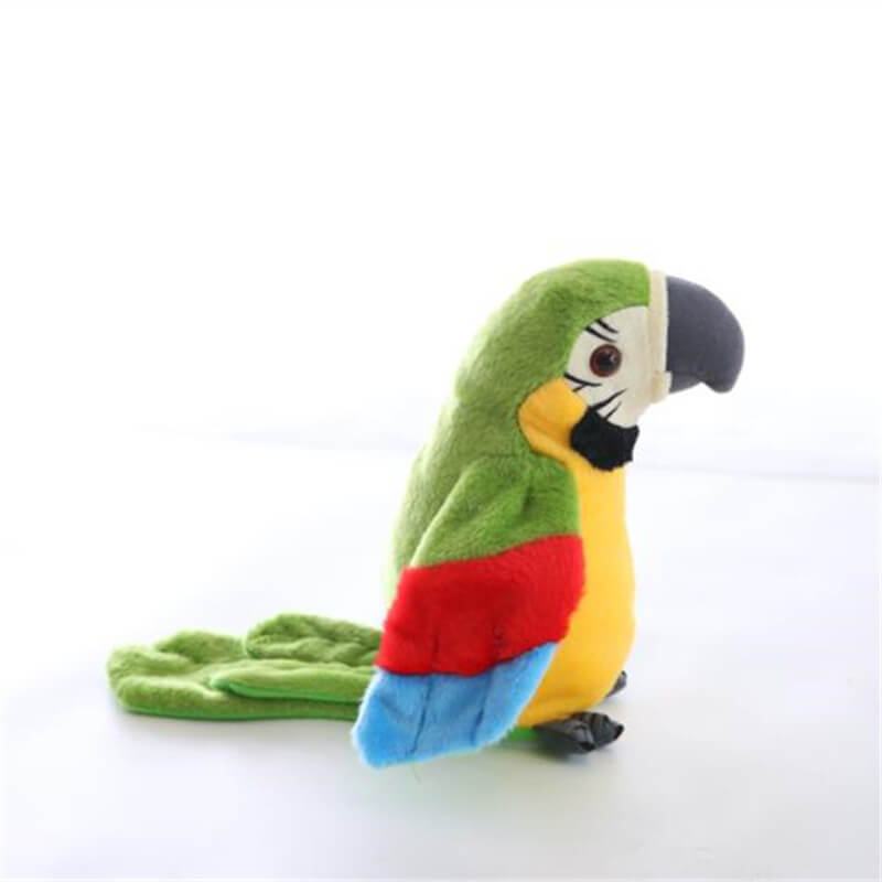 Wholesale Recorded Talking Parrot Wiggle and Flap Wings Tongue Learning Parrot Children's Electric Plush Toys(22*13cm) 12