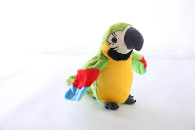 Wholesale Recorded Talking Parrot Wiggle and Flap Wings Tongue Learning Parrot Children's Electric Plush Toys(22*13cm) 15