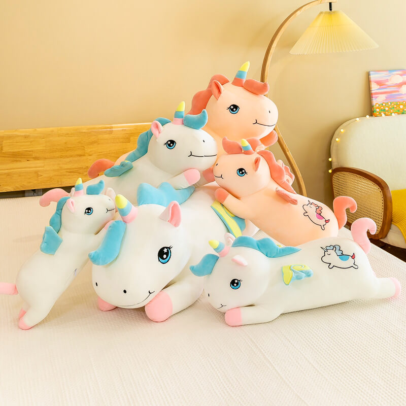 Unicorn Stuffed Animal Large Plush Manufacturer Soft Unicorn Plush Hugging Pillow Toy Gifts for Kids(40 cm-120 cm) 8