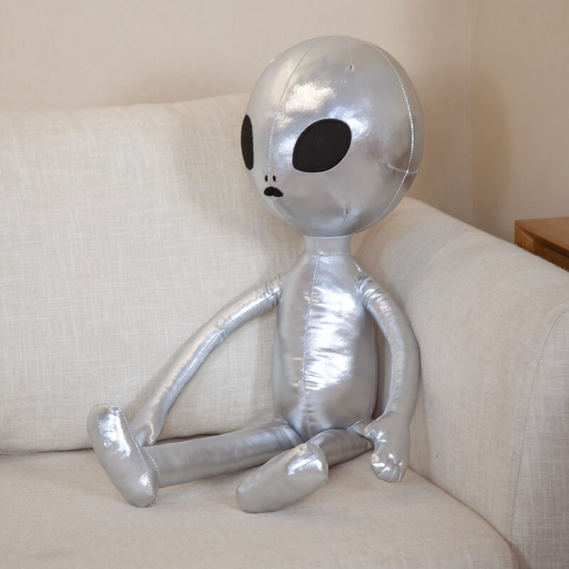 65cm 85cm Alien Plush Toy Cool Silver Dolls Funny And Creative Dolls Wholesale At Good Price 13