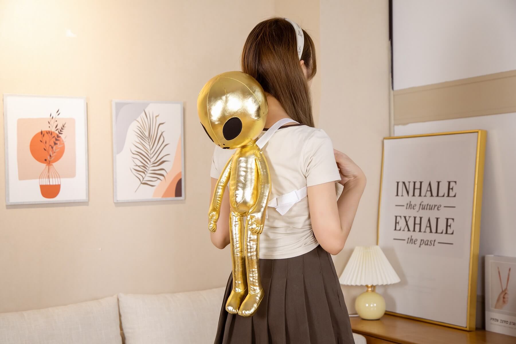 65cm 85cm Alien Plush Toy Cool Silver Dolls Funny And Creative Dolls Wholesale At Good Price 8