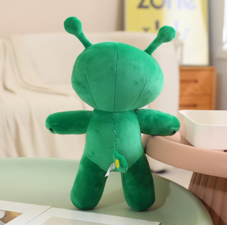 Green Alien Plush Toy Big Eyes Cute Cartoon Alien Stuffed Doll Kids Gift 12