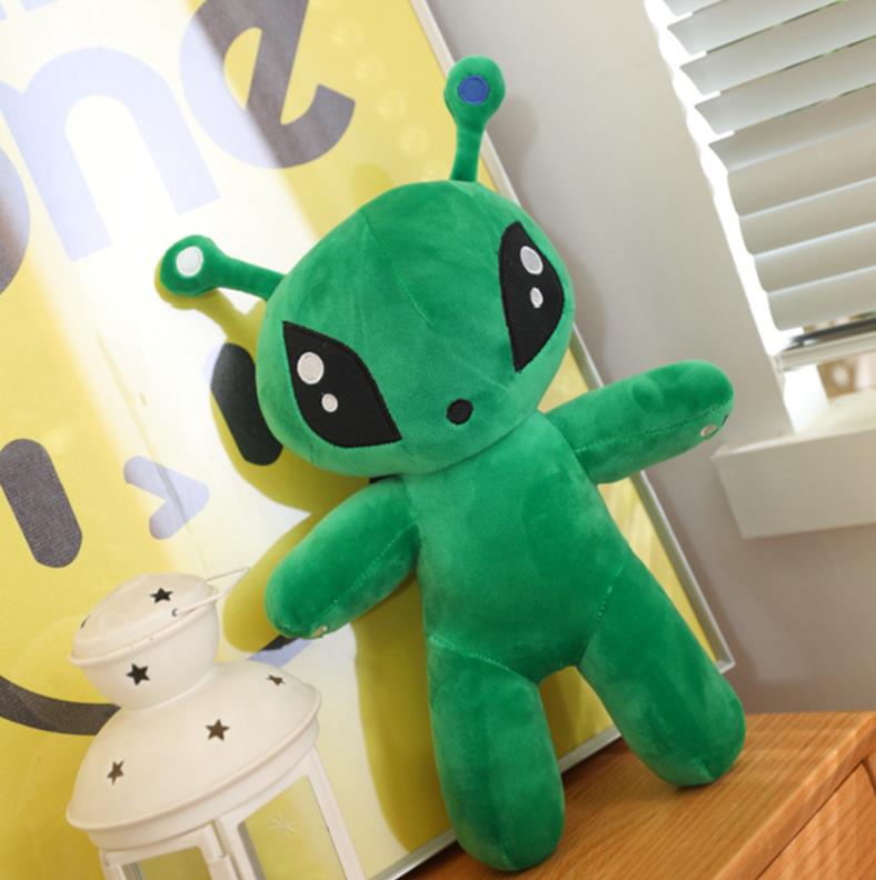 Green Alien Plush Toy Big Eyes Cute Cartoon Alien Stuffed Doll Kids Gift 8