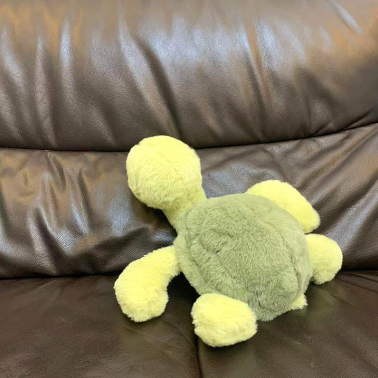 Little green furry turtle plush toy cute kawaii Turtle Stuffed Animals Doll Kids Gift 11