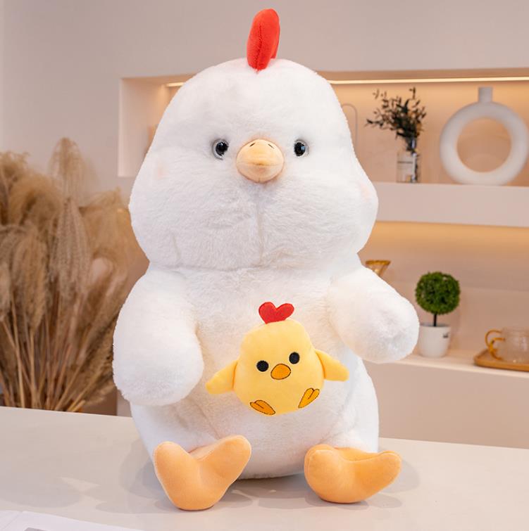 New Product Soft Dog Pig Chicken Stuffed Animal Toys Fat Animals Plush Pillow Baby Girl Gift 12