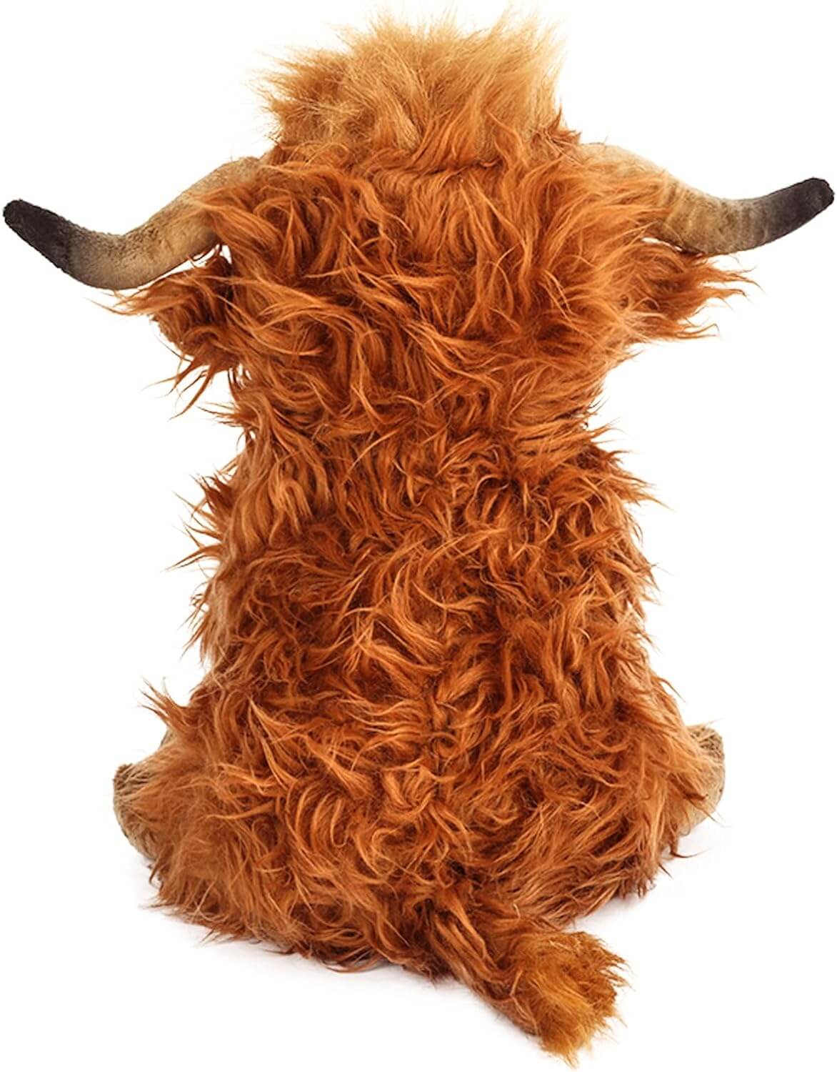 Scottish Highland Cow Plush Cute Realistic Cow Stuffed Animals Soft Farm Plushie Toy Highland Cow Plush Toy 9