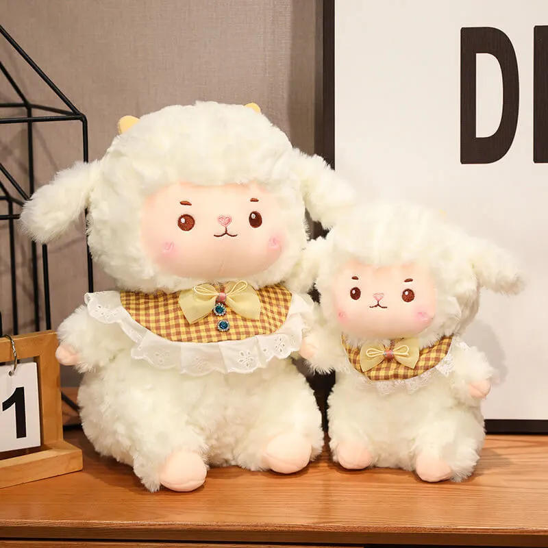 23-60cm Kawaii Sheep Stuffed Animals Lamb Plush Toy  Cute Best Birthday Gifts Supprot Wholesale 1