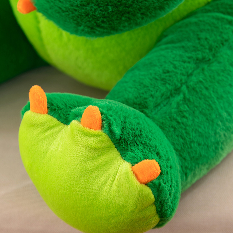 60-110 CM Soft Green Triceratops Stuffed Animal Lovely Dinosaur Plush Toy Cotton Doll Soft Baby Hug Pillow Kids Gift 11