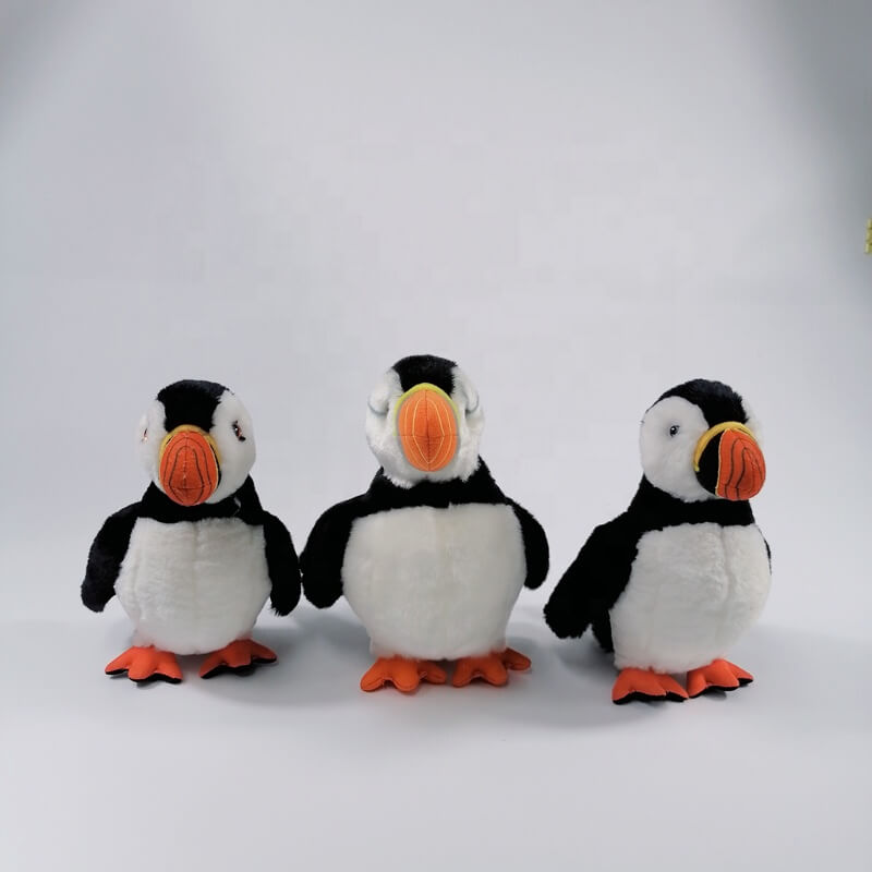 Peluche de frailecillo Wild Onez, animales marinos, regalo para niños 13