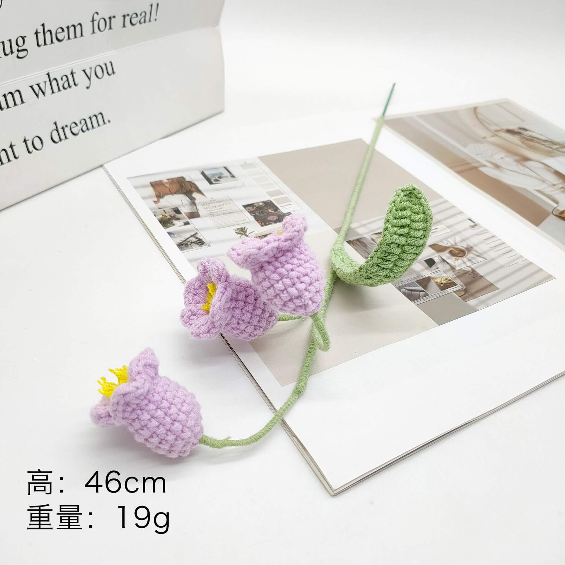 Best Handmade Custom Crochet Flowers Bouquet Knitted Flowers Rose Flower Gift Wedding Decor(21 Styles To Choose From) 20