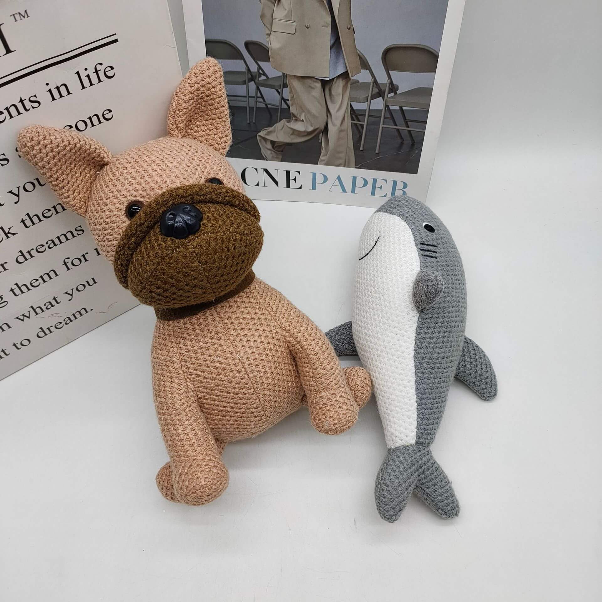 Cute handmade Crochet Plushies Knitting Stuffed Animal Plush Collection（35 Styles To Choose From） 41