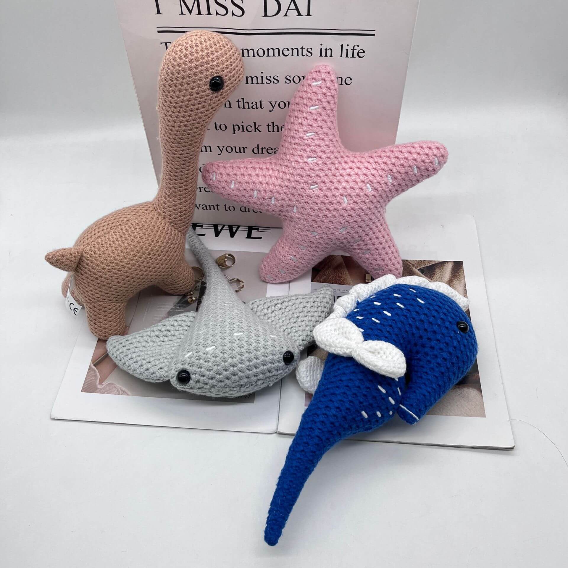 Cute handmade Crochet Plushies Knitting Stuffed Animal Plush Collection（35 Styles To Choose From） 50